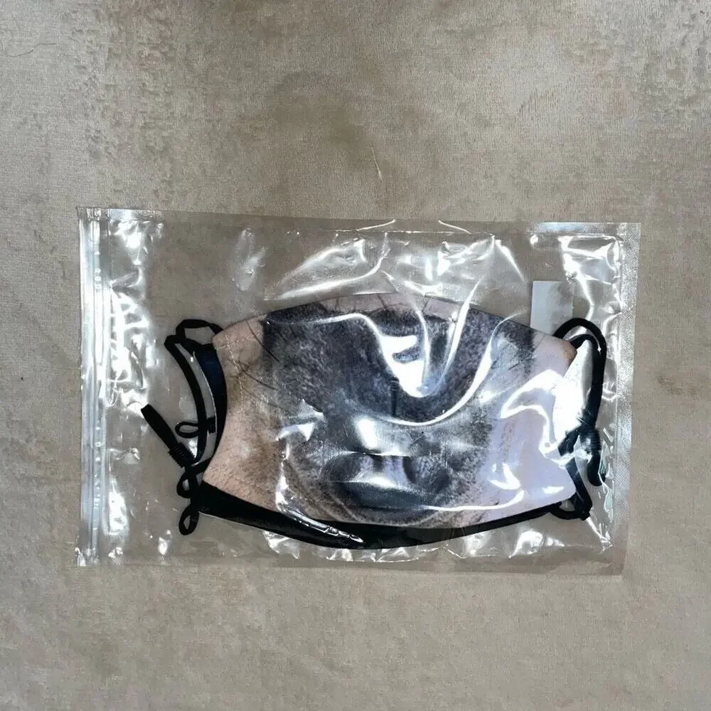 Dog Nose Print Face Mask | Sz OS